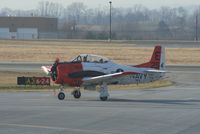 N2215D @ KABE - North American T-28C - by Mark Pasqualino