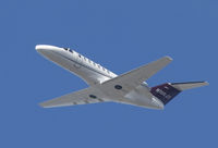 N106JT @ KSNA - Cessna 526B climbing the blue skies - by Mike Khansa
