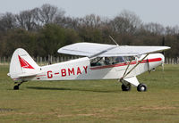 G-BMAY @ EGKH - PIPER L21 - by Martin Browne