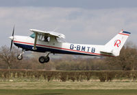 G-BMTB @ EGKH - CESSNA 152 - by Martin Browne