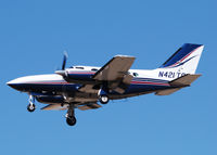N421TG @ KAPA - On final approach to 17L.
