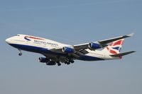G-BNLL @ EGLL - British Airways B747-400 - by Linda Chen