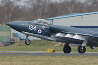 G-CVIX @ EGHH - DH110 Sea Vixen XP924 /G-CVIX at Bournemouth - by Terry Fletcher