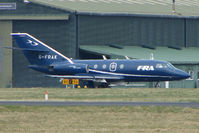 G-FRAK @ EGHH - FRA Falcon 20 at Bournemouth - by Terry Fletcher
