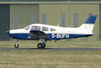 G-BUFH @ EGHH - Piper PA-28-161 at Bournemouth - by Terry Fletcher