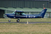 G-BSTP @ EGHH - Cessna 152 at Bournemouth - by Terry Fletcher