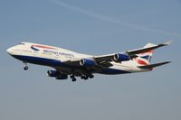 G-CIVH @ EGLL - British Airways B747-400 - by Linda Chen