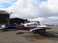 G-EEVA @ EGTR - Different col scheme on this early Aztec - by Andy Parsons