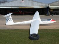 G-CGCC @ XHUS - SZD-51-1 Junior based at Husbands Bosworth - by Simon Palmer