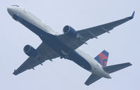 N712TW @ EBBR - Wingleted -757 (ex-AA) climbing through the Brussels morning gloom. - by Philippe Bleus