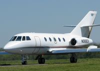 N300CV @ DTN - Taxiing to runway 14 on taxiway Foxtrot at the Shreveport Downtown airport.