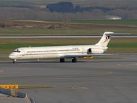 OE-IKB @ VIE - The last regular MD 80 operator in VIE is MAP-Jet - this plane seems currently to be operated in wetlease for SkyEurope - by P. Radosta - www.austrianwings.info
