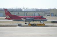 N445XJ @ DTW - Mesaba Saab 340 - by Florida Metal