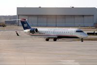 N450AW @ DTW - US Airways Express CRJ-200 - by Florida Metal