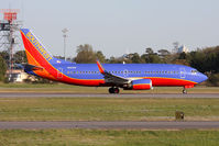 N641SW @ ORF - Southwest Airlines N641SW (FLT SWA1573) on takeoff roll on RWY 23 enroute to Baltimore/Washington Int'l (KBWI). - by Dean Heald