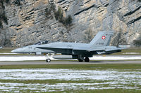 J-5016 @ LSMM - Vertical rocks and aircraft is normally not a healthy combination. In Switzerland this seems to be no problem though. - by Joop de Groot