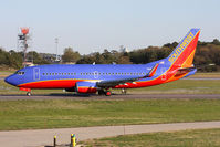 N641SW @ ORF - Southwest Airlines N641SW (FLT SWA1573), a 737-300 now fitted with winglets, taxis to RWY 23 for departure to Baltimore/Washington Int'l (KBWI). - by Dean Heald