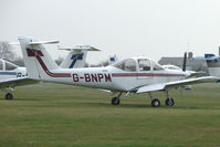 G-BNPM @ EGTC - Piper Tomahawk at Cranfield