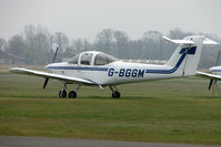 G-BGGM @ EGTC - Piper Tomahawk at Cranfield - by Terry Fletcher