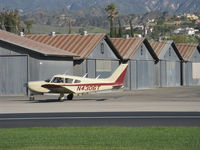 N4306T @ SZP - 1971 Piper PA-28R-200 ARROW, Lycoming IO-360-C1C 200 Hp, taxi to Rwy 04 - by Doug Robertson