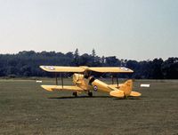 DF155 - Tiger Moth DF 155 at the 1977 Strathallan Open Day. - by Peter Nicholson