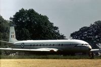 XK655 - Comet C.2R of the Strathallan Collection as seen at their 1977 Open Day. - by Peter Nicholson