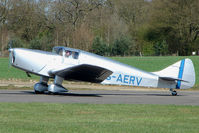 G-AERV @ EGBT - 1936 Built Miles Whitney Straight - one of the oldest aircraft still active on the UK Register - by Terry Fletcher