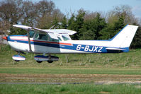 G-BJXZ @ EGBT - Derby based Cessna 172N landing at Turweston - by Terry Fletcher