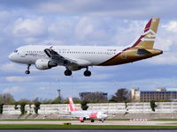 TS-IND @ EGCC - Libyan Airlines - by Chris Hall