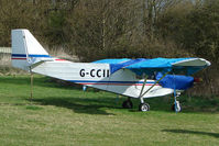 G-CCII @ EGTN - Savannah Jabiru at Enstone South - by Terry Fletcher