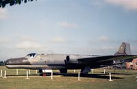 WT305 @ EGUY - This Canberra was a gate guardian at RAF Wyton in the Summer of 1978. - by Peter Nicholson