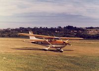 G-JANS @ EGHN - Cessna FR172J Rocket G-JANS visiting Sandown July 1980