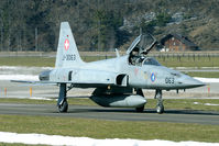 J-3063 @ LSMM - The FlSt 19 badge dates back to the early days of Tiger operation. It is still in place though.