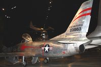 52-3863 @ FFO - 1952 North American F-86D Sabre at the USAF Museum in Dayton, Ohio. - by Bob Simmermon
