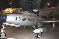 50-1143 @ FFO - 1950 Republic F-84E Thunderjet at the USAF Museum in Dayton, Ohio. - by Bob Simmermon