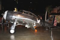 36-404 @ FFO - 1936 Seversky P-35 painted up as 41-17449 at the USAF Museum in Dayton, Ohio. - by Bob Simmermon