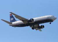 N442US @ TPA - US Airways 737-400 - by Florida Metal
