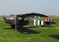 G-ANIE @ EGSM - in military markings - by keith sowter