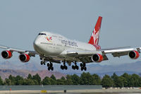 G-VROY @ KLAS - Virgin Atlantic - 'Pretty Woman' / 2001 Boeing Company Boeing 747-443 - by Brad Campbell