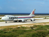 LX-LCV @ TNCC - Cargolux @ CUR - by John van den Berg - C.A.C