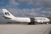 N748SA @ KMIA - Southern Air Boeing 747-200SUDF - by Yakfreak - VAP