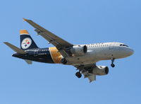 N733UW @ TPA - US Airways Pittsburgh Steelers A319 - by Florida Metal