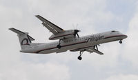 N410QX @ KLAX - Landing 24R at LAX