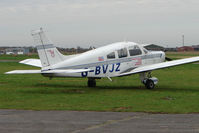 G-BVJZ @ EGCF - Piper Pa-28-161 at Sandtoft - by Terry Fletcher