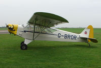 G-BROR @ EGCS - 1943 Piper Cub at Sturgate - by Terry Fletcher