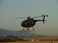 N108PP @ POC - Over south taxiway preparing to depart for patrol