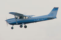 N474ER @ KDAB - Embry Riddle 172 on final KDAB - by Joel Cox