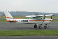 G-BNMF @ EGBO - Cessna 152 at Wolverhampton 2009 Easter Fly-In day - by Terry Fletcher