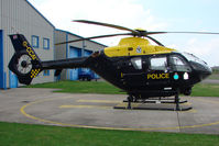 G-CCAU @ EGBO - Police Helicopter based at Wolverhampton 2009 Easter Fly-In day - by Terry Fletcher