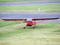 G-AJAE @ EGBO - one of several Auster's on display - by Chris Hall